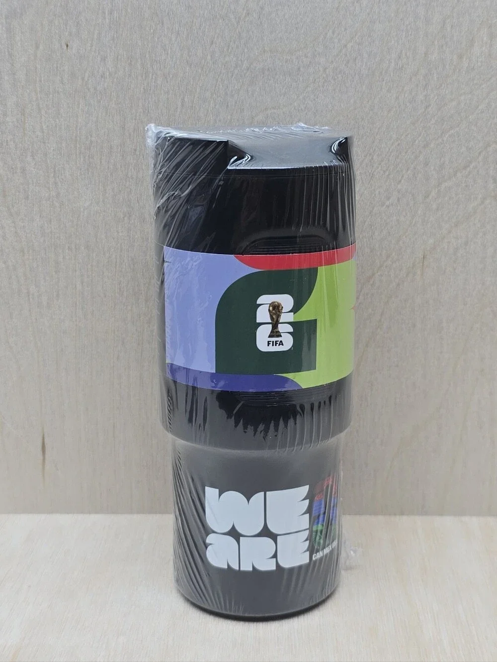 FIFA World Cup 2026 Stainless Steel Tumbler 20oz, Licensed, NEW/SEALED